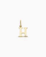 Diamond Vintage Alphabet Charm