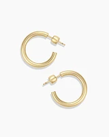 14k Gold Carter Hoops