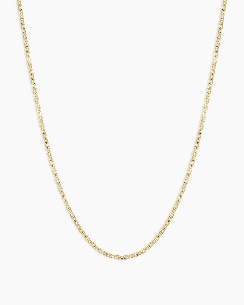 14k Gold Delicate Link Chain
