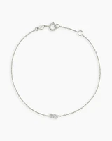 Diamond Pavé Alphabet Bracelet