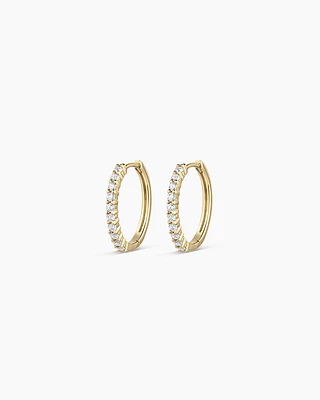 Diamond 15mm Hoops