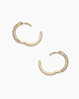 Diamond 15 mm Hoops