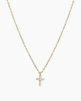 Diamond Cross Necklace