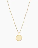 Bespoke Coin Necklace (gold)