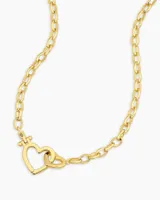 Parker Heart Necklace