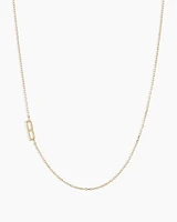 14k Gold Alphabet Necklace