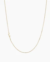 14k Gold Alphabet Necklace