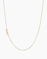 14k Gold Alphabet Necklace