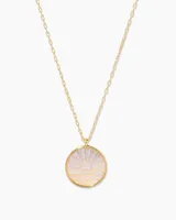 Sunset Etched Necklace