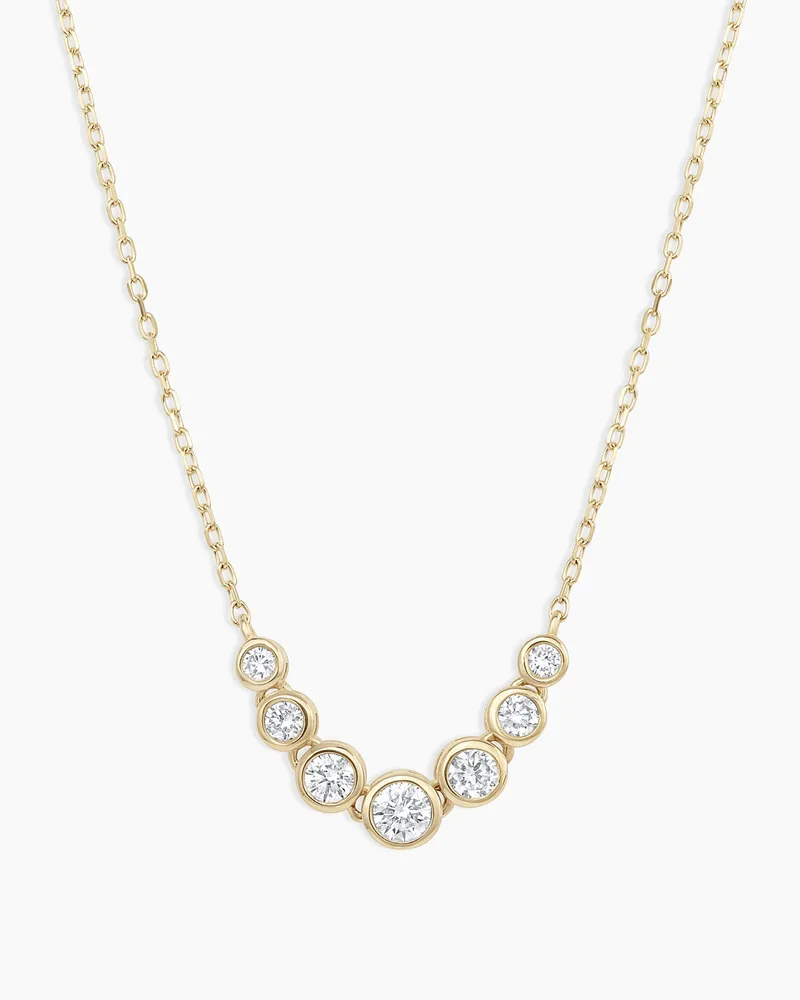 Classic Diamond Mini Row Necklace