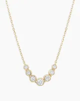 Classic Diamond Mini Row Necklace