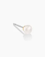 Pearl Charm Stud