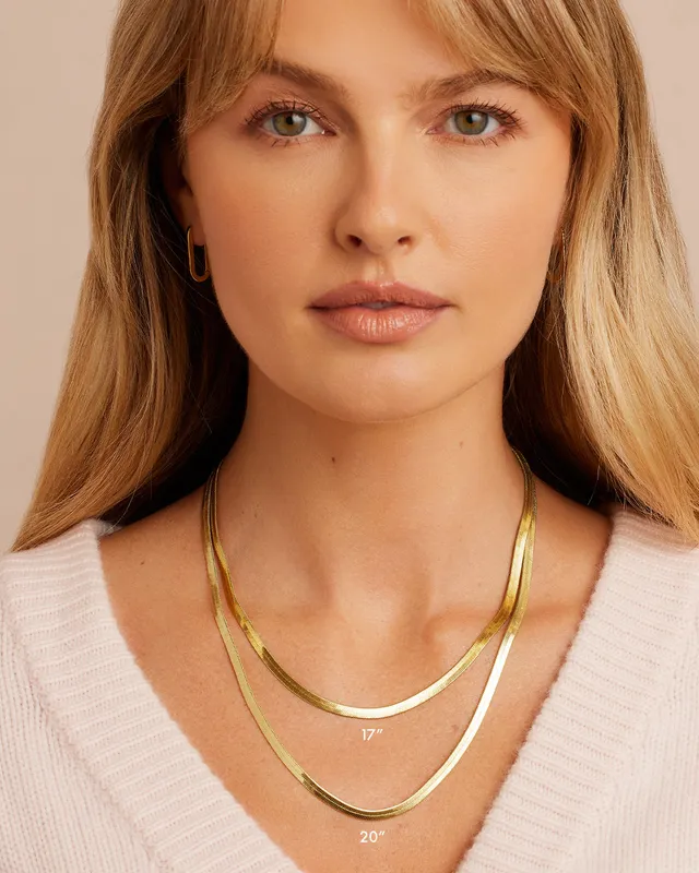 Amazon.com: gorjana Women's Lexi Necklace, Gold, One Size: Clothing, Shoes  & Jewelry