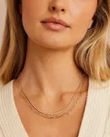 Classic Diamond Row Necklace