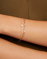 14k Gold Parker Bracelet
