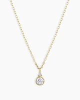 14k Gold Birthstone Necklace