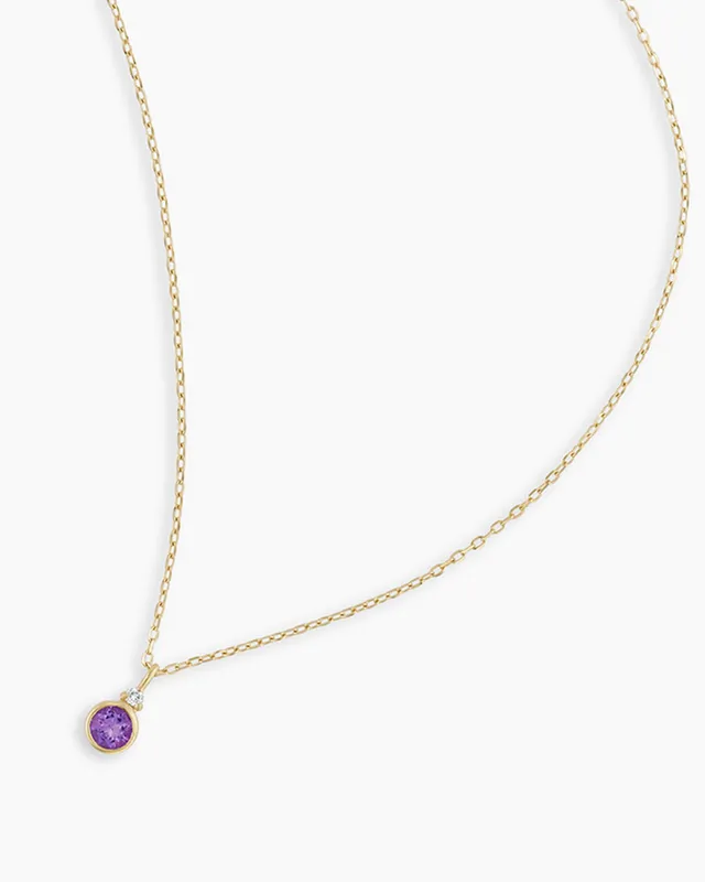 Aveda Amethyst Necklace