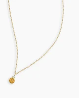 14k Gold Birthstone Necklace