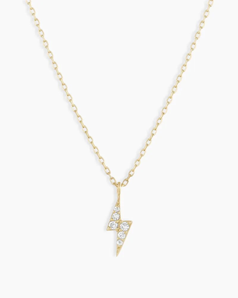 Diamond Lightning Necklace
