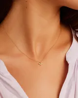 Diamond Bee Necklace
