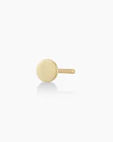 14k Gold Coin Stud