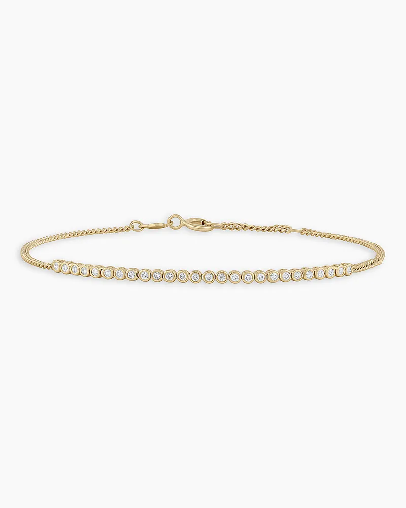 Classic Diamond Row Bracelet