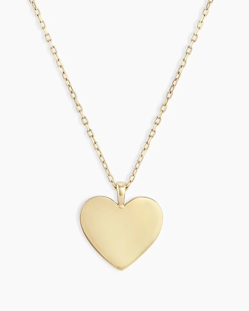 Gorjana Lou Heart Charm Necklace