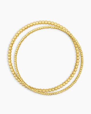 Poppy Gold Bracelet Set