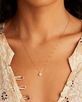 Pearl Charm Necklace