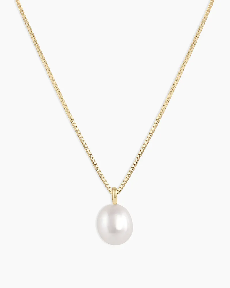 Pearl Charm Necklace