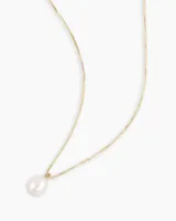 Pearl Charm Necklace