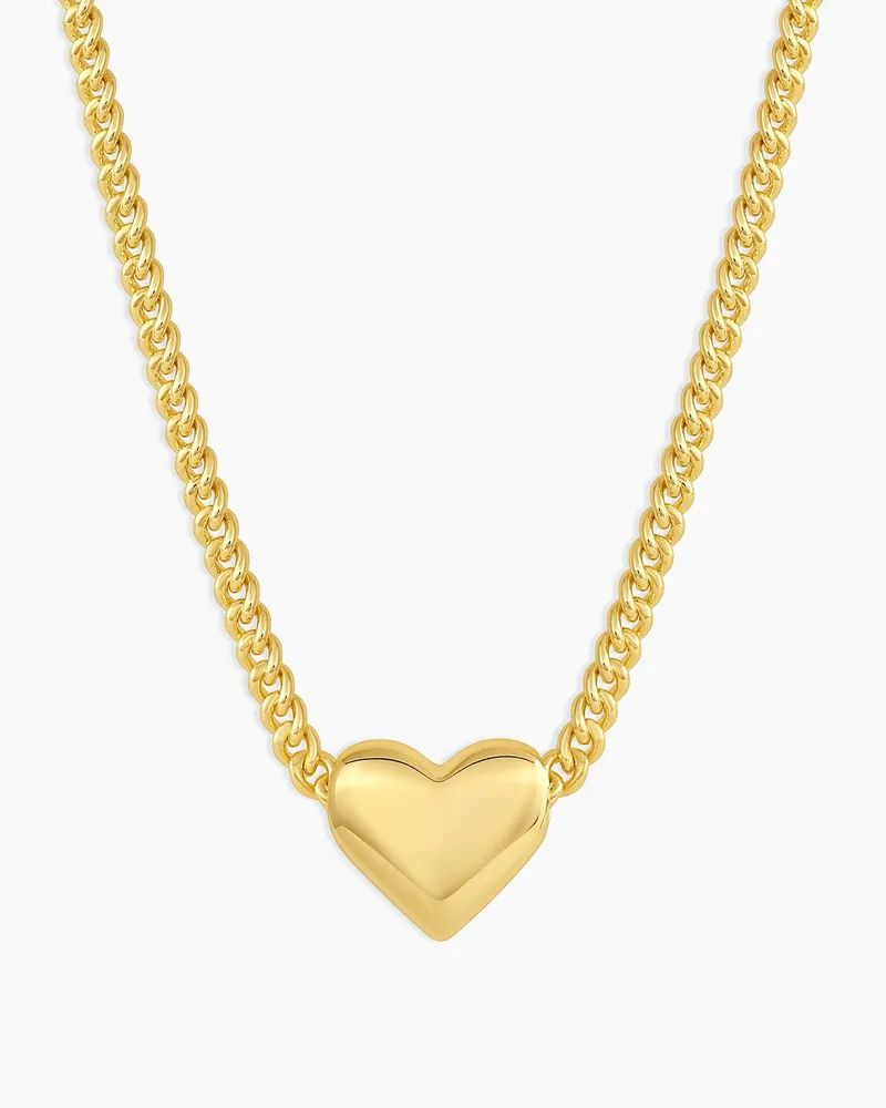 Lou Heart Charm Necklace