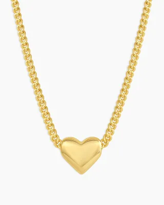 Lou Heart Charm Necklace