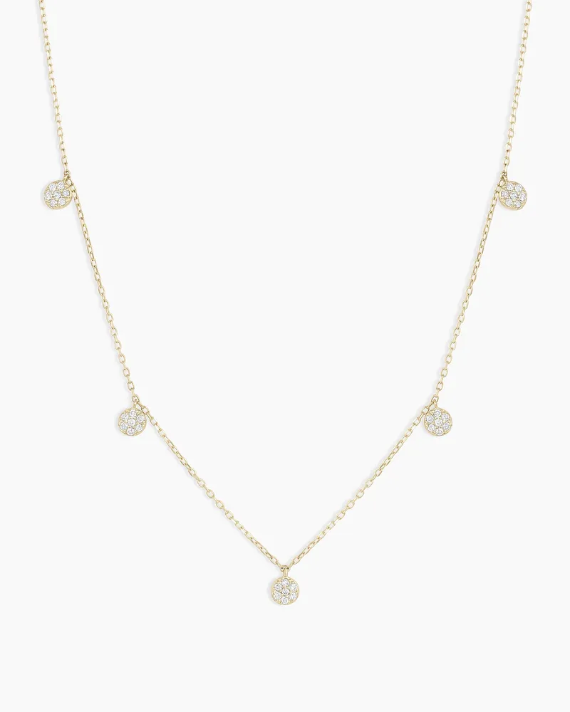 Diamond Pavé Flutter Necklace