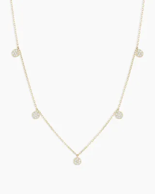 Diamond Pavé Flutter Necklace