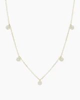 Diamond Pavé Flutter Necklace