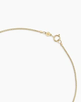 14k Gold Micro Mini Venice Necklace