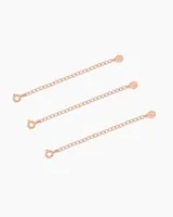 3 in. Necklace Extender Set of