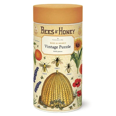 Bees and Honey 1000 Piece Puzzle by Cavallini