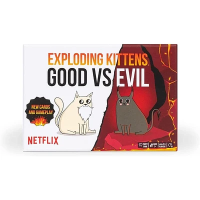 Exploding Kittens Good vs. Evil Card Game