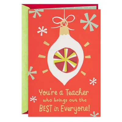 Thanks for All You Do Christmas Card for Teacher for only USD 2.99 | Hallmark