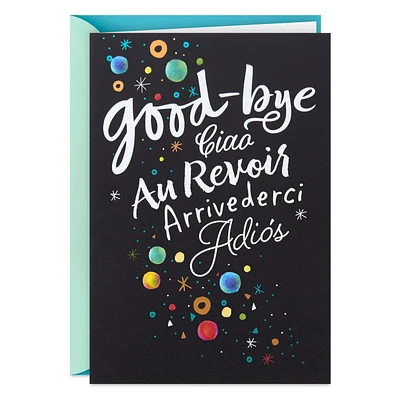 You'll Be Missed in Any Language Goodbye Card for only USD 4.59 | Hallmark