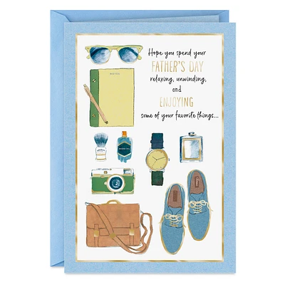 Relax, Unwind, Enjoy Father's Day Card for only USD 2.50 | Hallmark