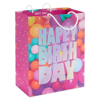 9.6" Balloon Flowers Medium Birthday Gift Bag for only USD 3.99 | Hallmark