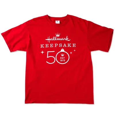 Keepsake Ornament 50th Anniversary Unisex T-Shirt for only USD 12.49 | Hallmark