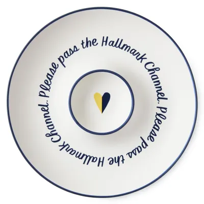Hallmark Channel Chip and Dip Plate for only USD 32.99 | Hallmark