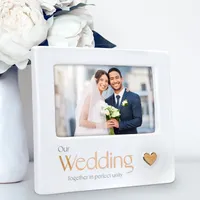 Our Wedding Ceramic Picture Frame, 4x6 for only USD 19.99 | Hallmark