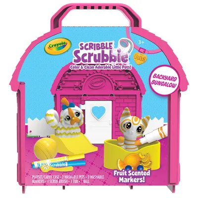 Crayola Scribble Scrubbie Pets Backyard Bungalow Coloring Set for only USD 19.99 | Hallmark