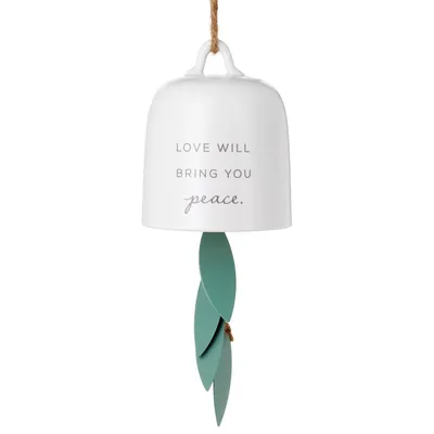 Love Will Bring You Peace Ceramic Wind Chime for only USD 24.99 | Hallmark