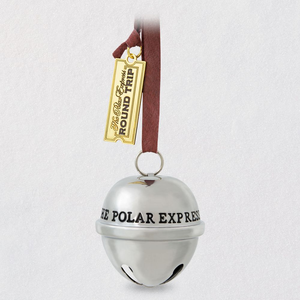 The Polar Express™ Santa's Sleigh Bell 2022 Metal Ornament